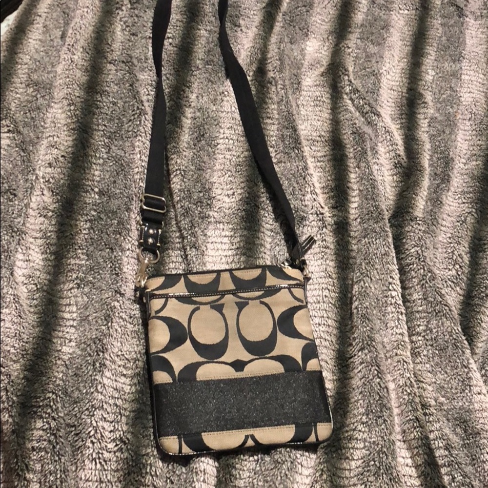 Coach cross body purse